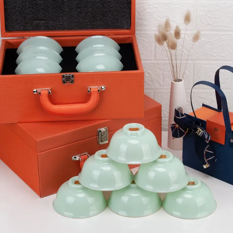 

CL Dish Set Household Single Jade Porcelain Light Luxury Ceramic Dish Set Dish Set
