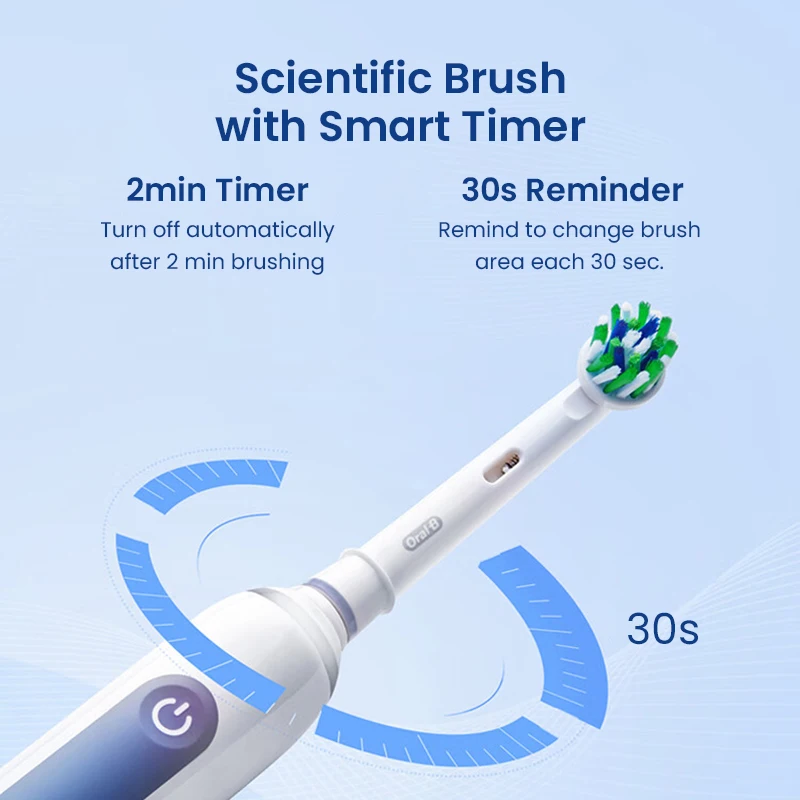 Oral B Ultra pro 4 Electric Toothbrush Sonic Clean Teeth 5 Brushing Modes With Pressure sensor abd Timer Inductive Charge Brush