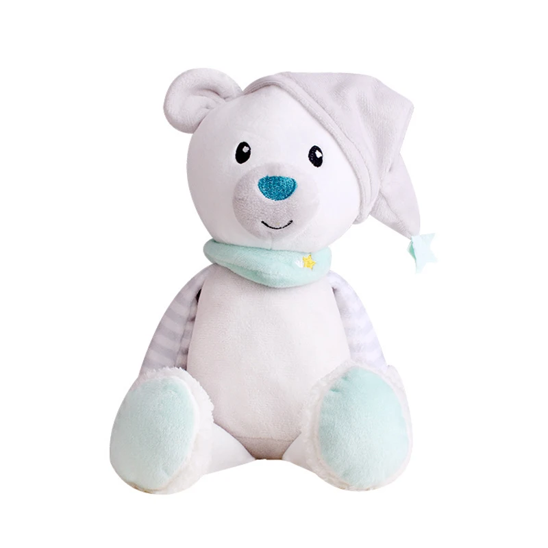 Lewenee-Jouet de beurre apaisant pour bébé, musique légère, ciel étoilé, peluche, sommeil, jouets d'accompagnement pour enfants