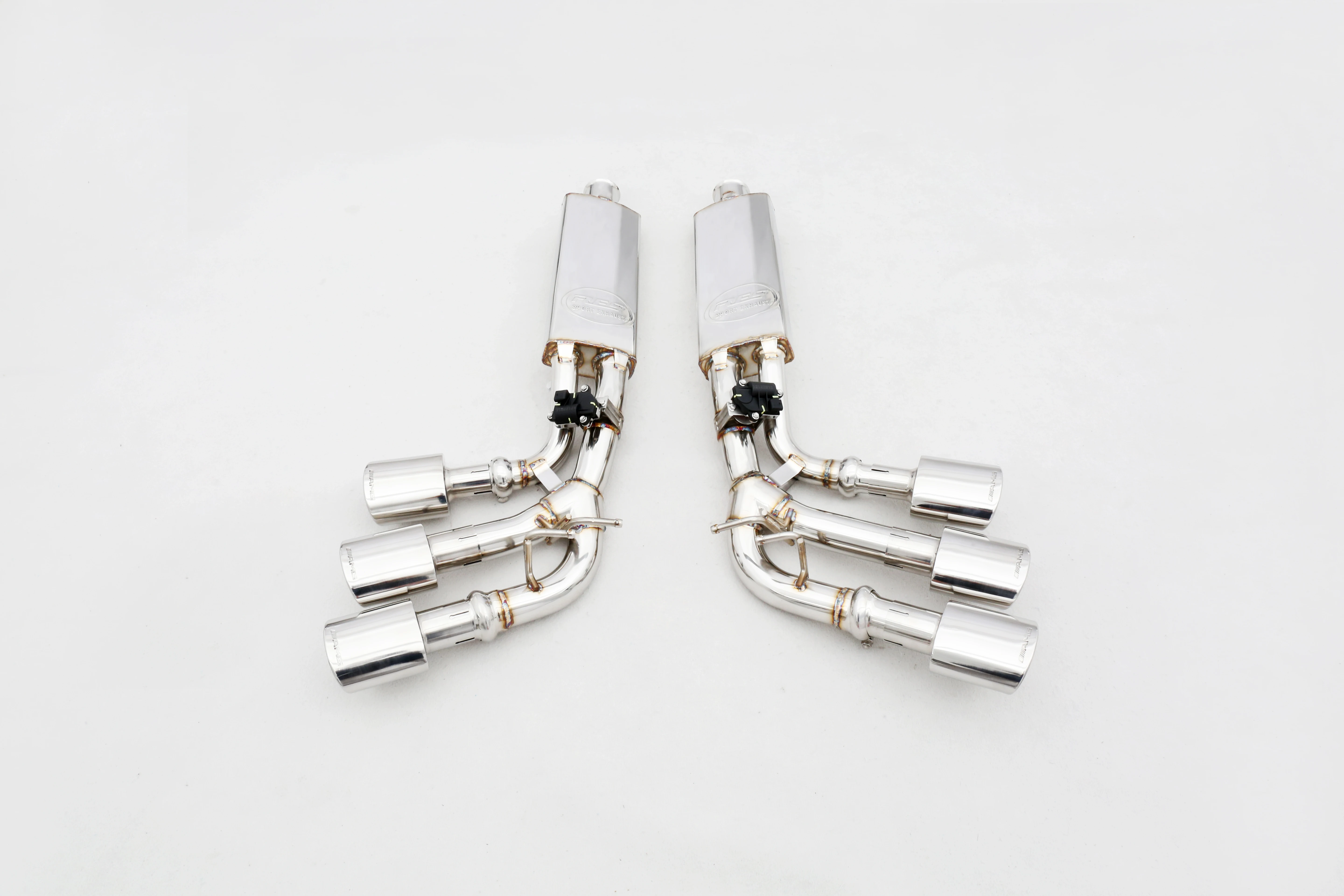 OEM Custom 4.0T M177 Exhaust System for  W464 304 Stainless Steel/Titanium Valved Exhaust Pipes