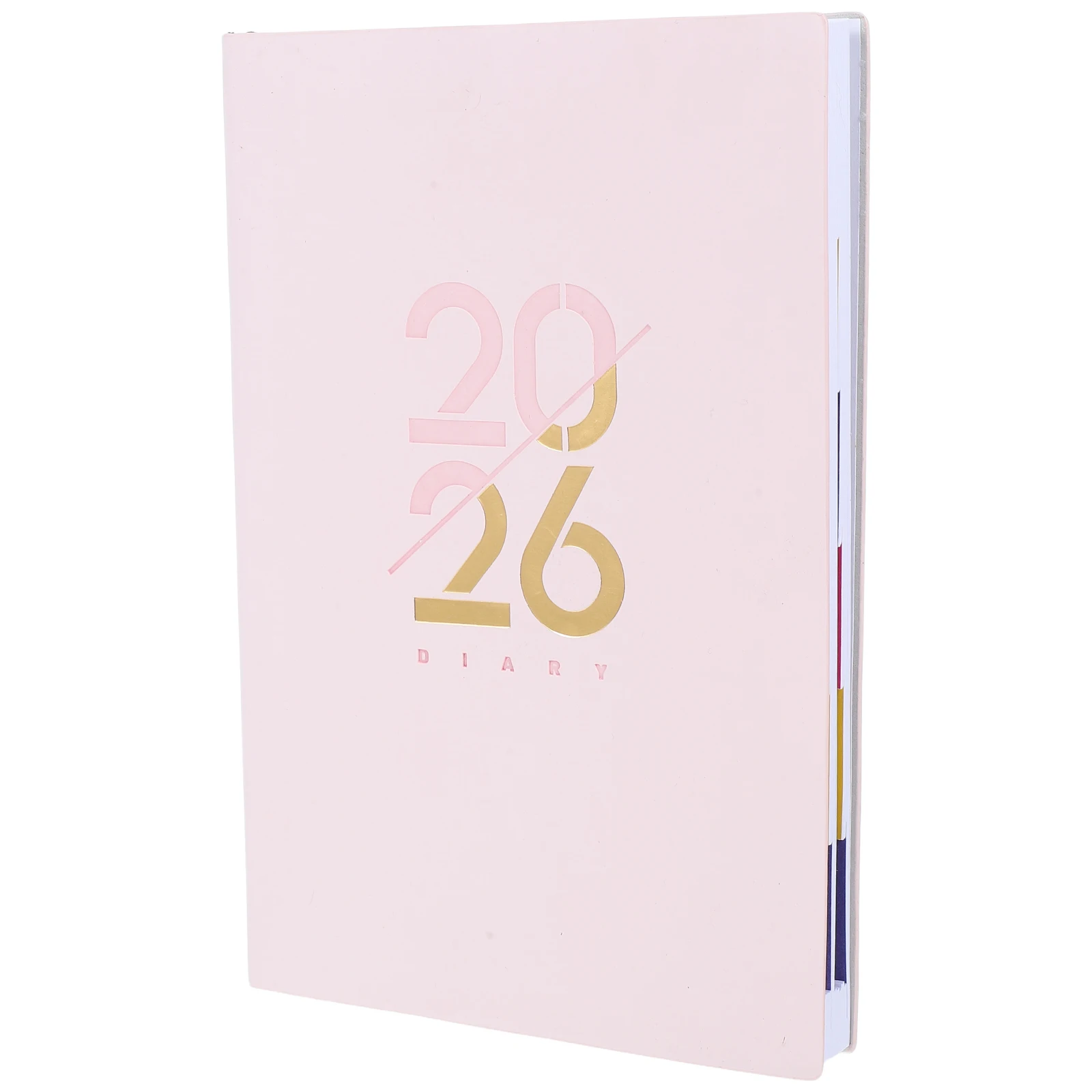 2026 Daily Organizer Planner Notebook Schedules Work Appointment Soft Cover A5 Task Management Smooth Writing English Layout