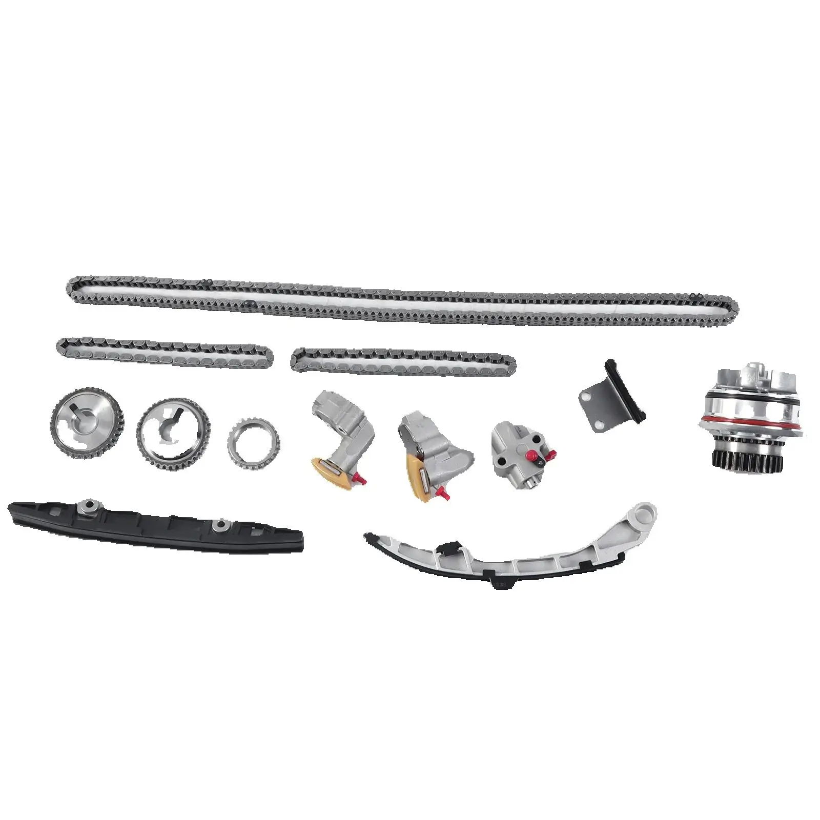 

15pcs Timing Chain Kit Water Pump 13028-JA00A 13070-JK06A For 2007-2012 Infiniti G35 FX35 3.5L
