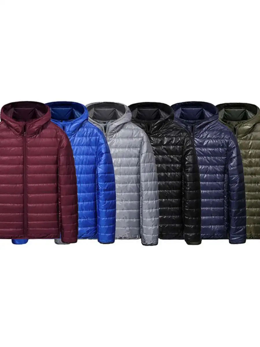 

Autumn Winter Men's down Cotton Jaet Lightweight Bread Sle Coat ort Cotton Clothes Thin New Cotton Coat Cotton Padded J...