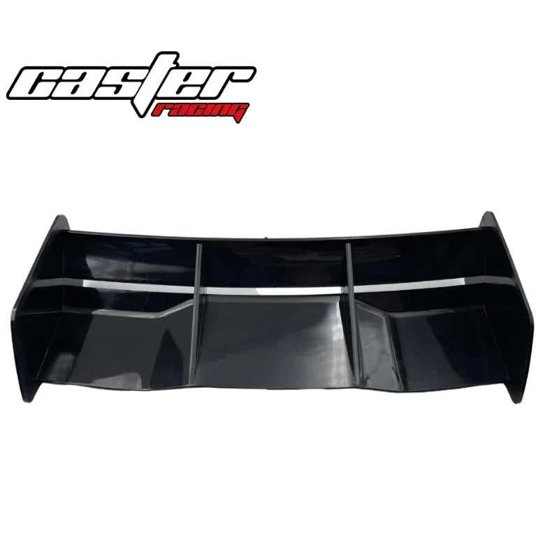 Caster Racing 1/8 RC Buggy/Truggy Tail Wing Black/White Nylon High downforce Toughness Racing For ARRMA XRAY KYOSHO HSP Tekno