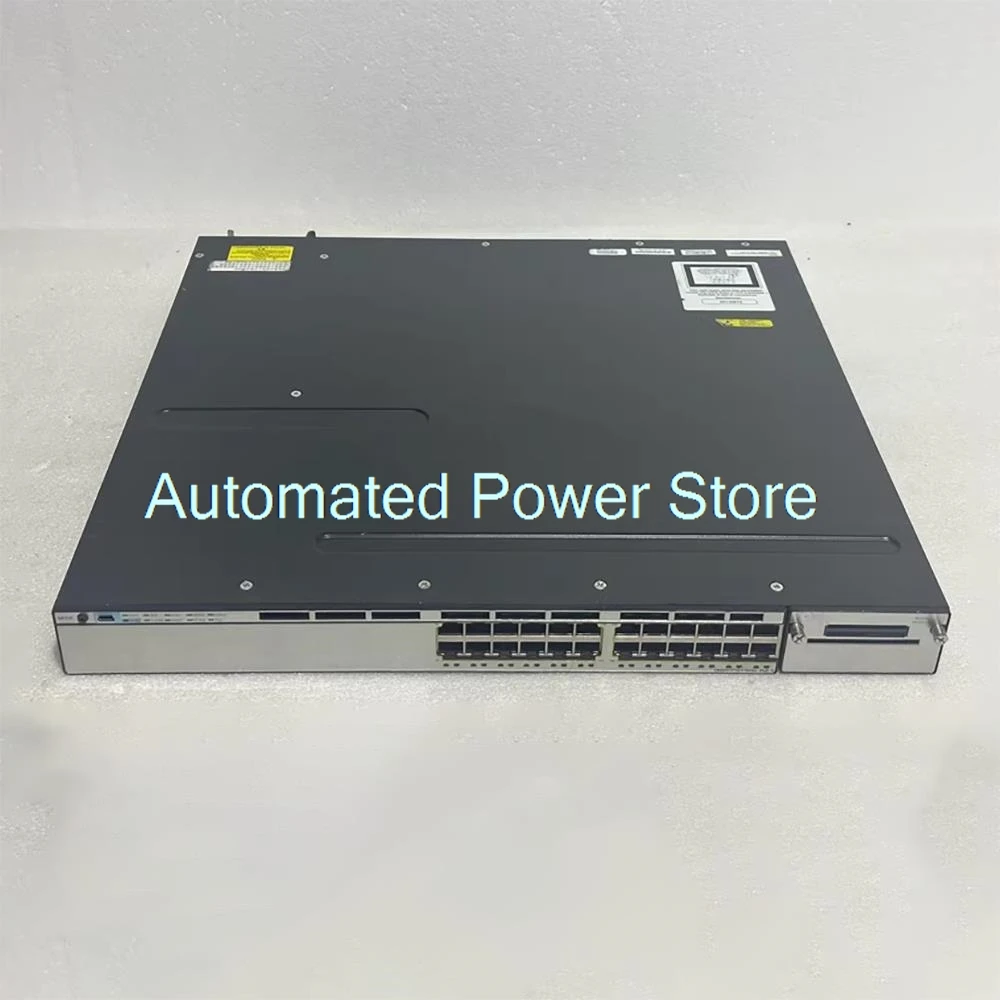 WS-C3750X-24P-S 24 Port Gigabit POE Network Management Switch