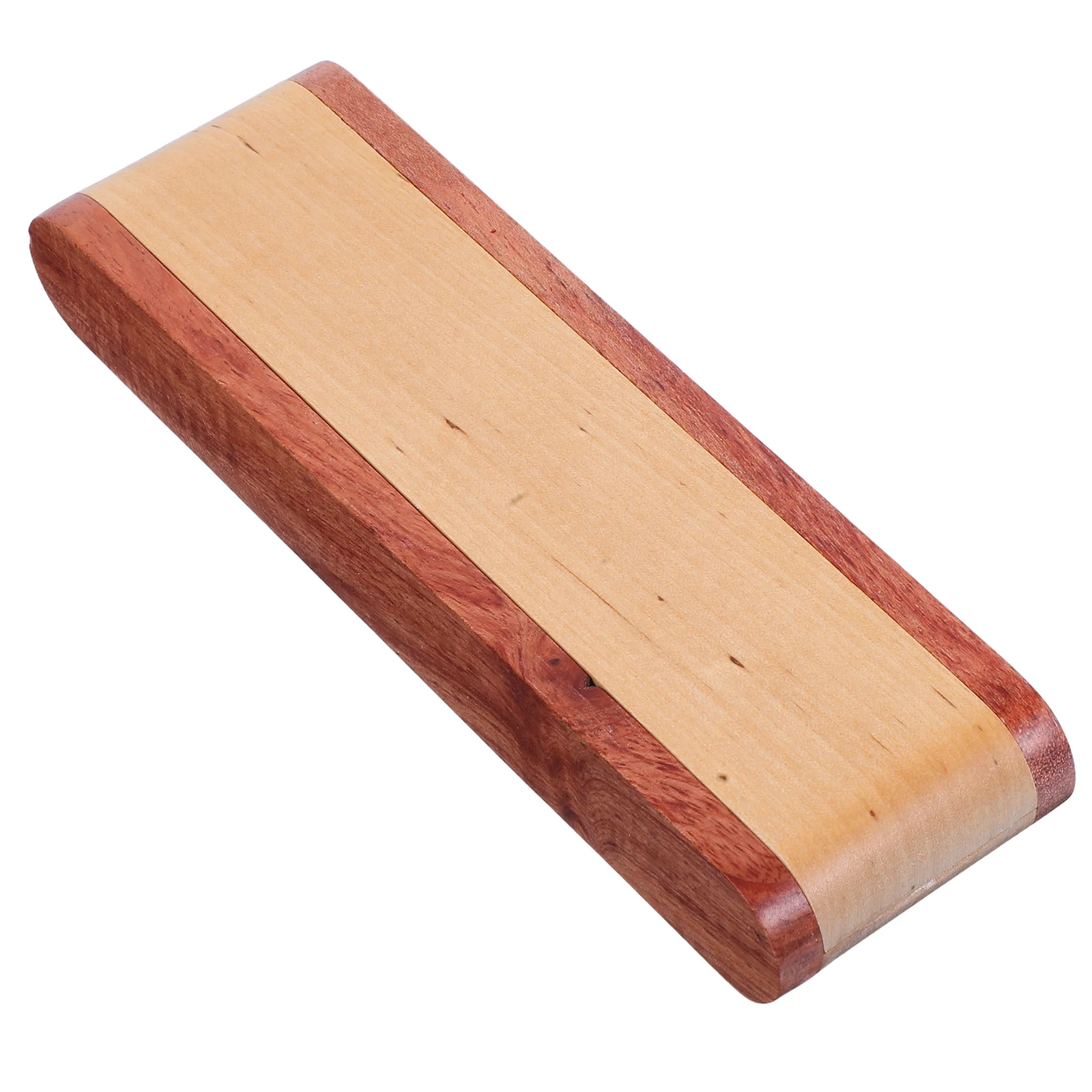 

Wooden Pen Box Single Slot Solid Wood Desk Organizer For Pens Pencil Case Stationery Holder Office Writing Instrument Storage