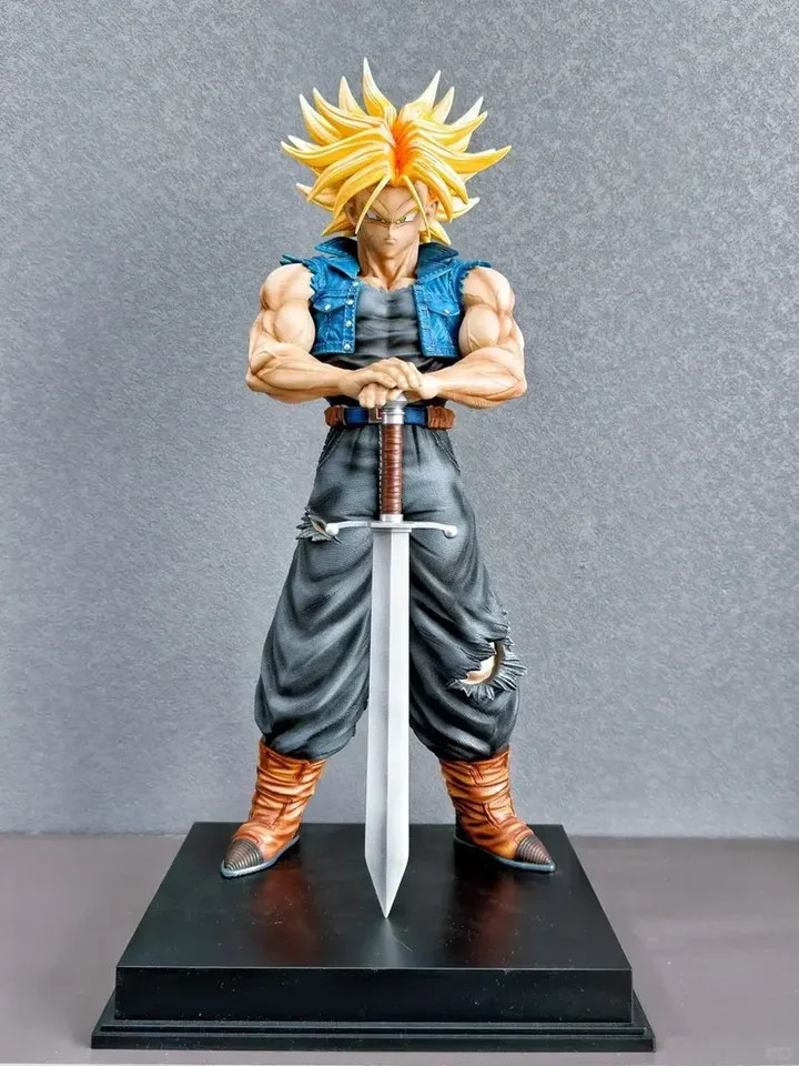 ドラこ　ンホール　jtstudio製 特大トランクス　53cm 新品未使用品 ドラゴンボールZ JTスタジオトランクス 50cm プレミアム塗装PVCフィギュア