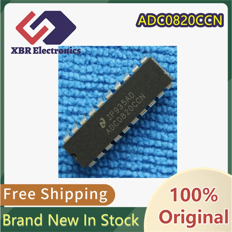 

(10/50 piece) ADC0820CCN ADC0820 DIP Dual In-Line Package Analog-to-Digital Converter Chip Brand New Authentic Free Shipping