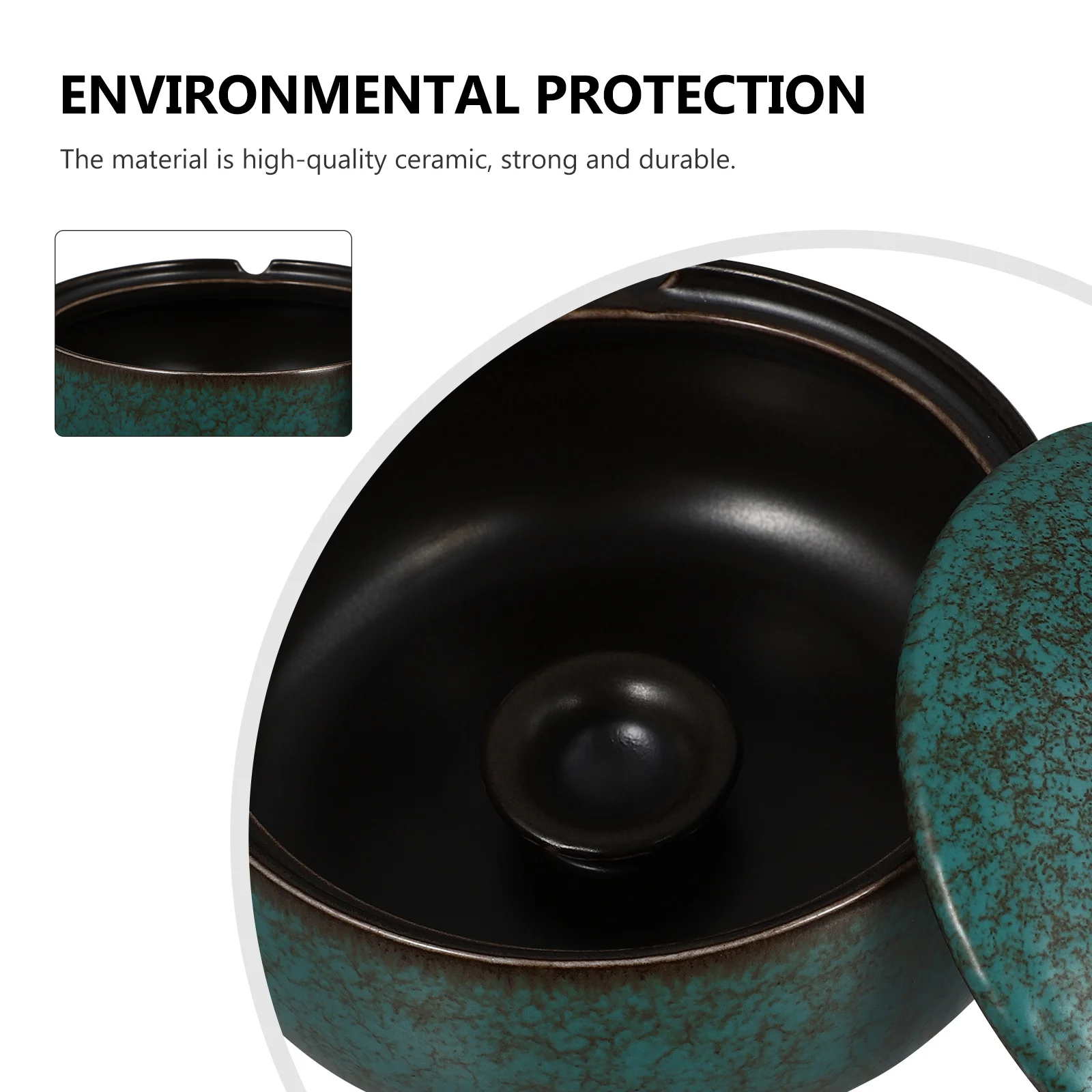 

Шикарная пепельница, утолщенный декоративный держатель, керамическая керамика, подносы для курения, сигарета, украшение для дома