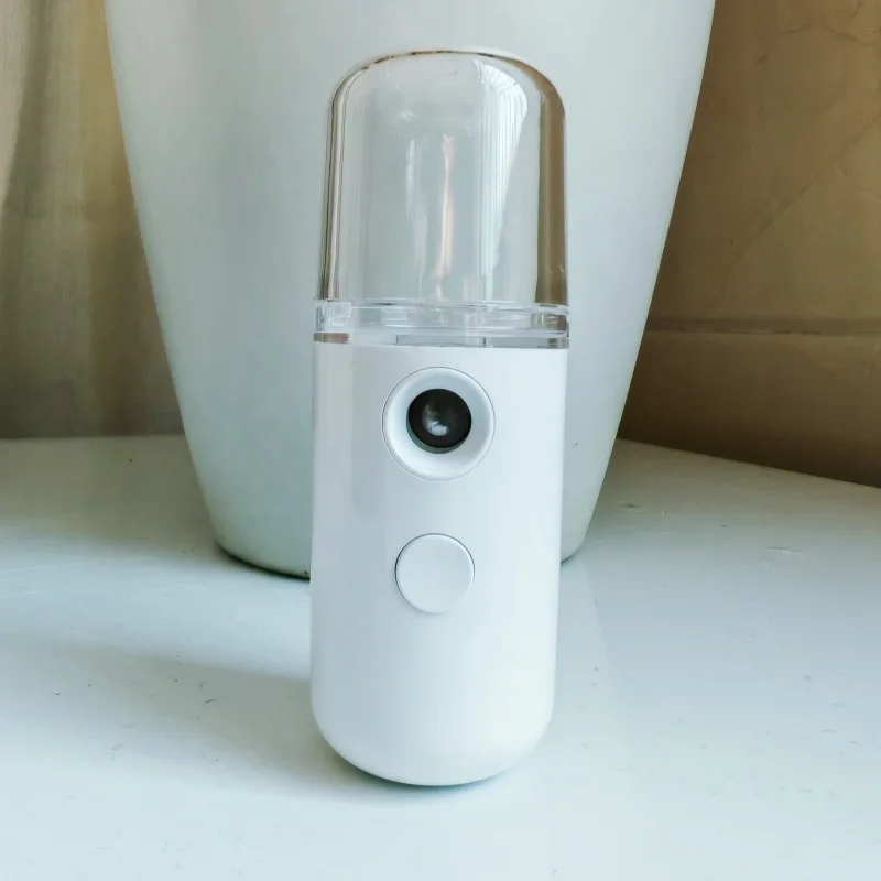 30ml Wireless Rechargeable Nano Mist Sprayer Portable Mini Face Humidifier Cool Fogger Skin Hydrating Device