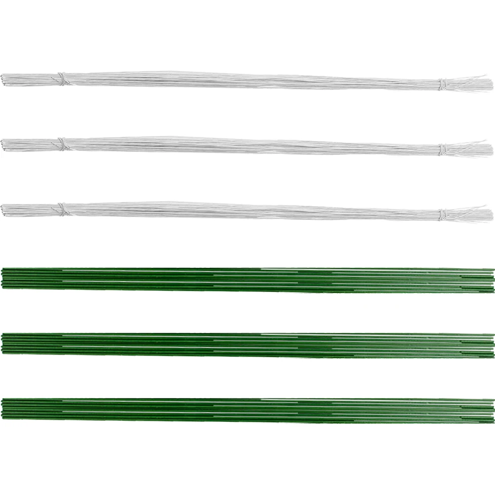 200 Peças de Hastes de Flores Artificiais de Papel Duráveis e Resistentes ao Desgaste para Arranjos Florais DIY em Casamentos, Casa, Jardim e Escritório