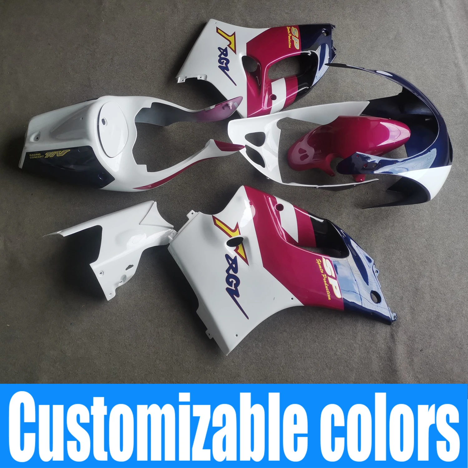 Fit for Suzuki RGV250 VJ23 1995 - 1996 Fairing Bodywork Kit Panel Set RGV 250 VJ 23 RGV23