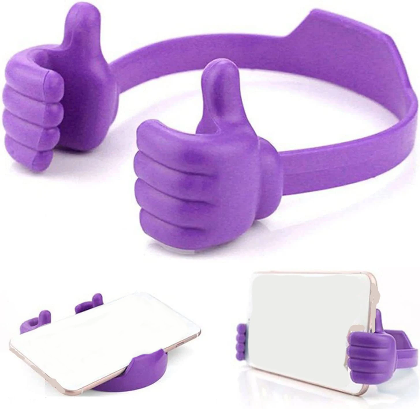 

2pcs Mobile Phone Stand Desktop Video Holder Live Broadcast Portable Bracket Small And Convenient To Carry Out