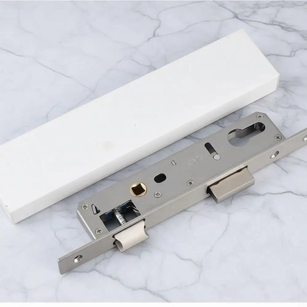 Stainless Steel Sliding Door Mortise Lock Case For Aluminum Profiles Replacement Security Hardware Universal Repair Component