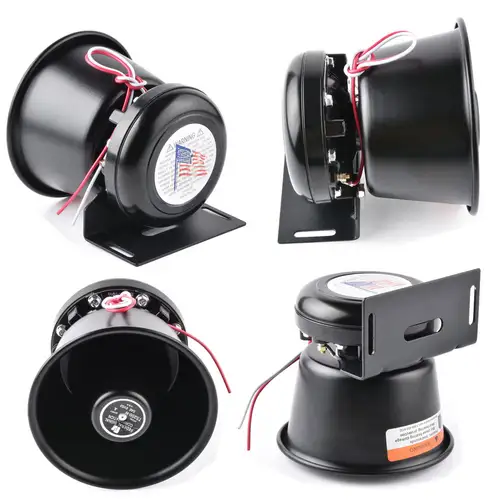 Vehicle Warning Horn Car Police Siren Speaker 200W 8 Loud Sound Microphone Loudspeaker Emergency Alarm System 12V 24V - Image 6