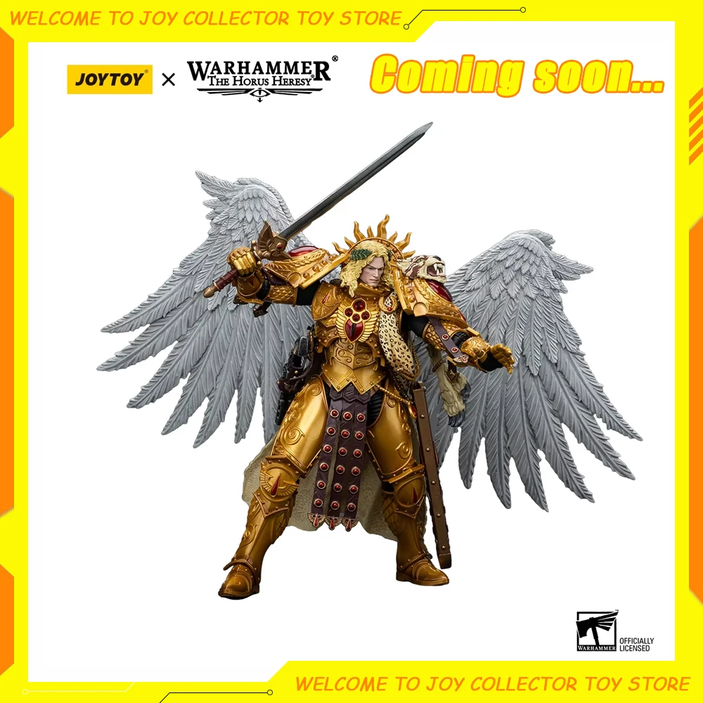 JOYTOY Warhammer Action Figure Blood Angels Sanguinius Primarch of The IXth Legion Figurine The Horus Heresy Anime Figures Toys