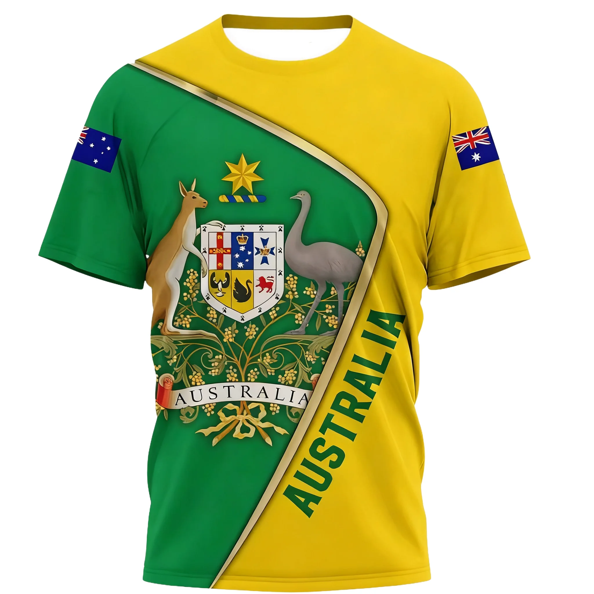 

Adult/Children Fashion Australian Quick Drying Breathable Training Tshirt Sport Running Fitness Leisure Vacation Beach Loose Top