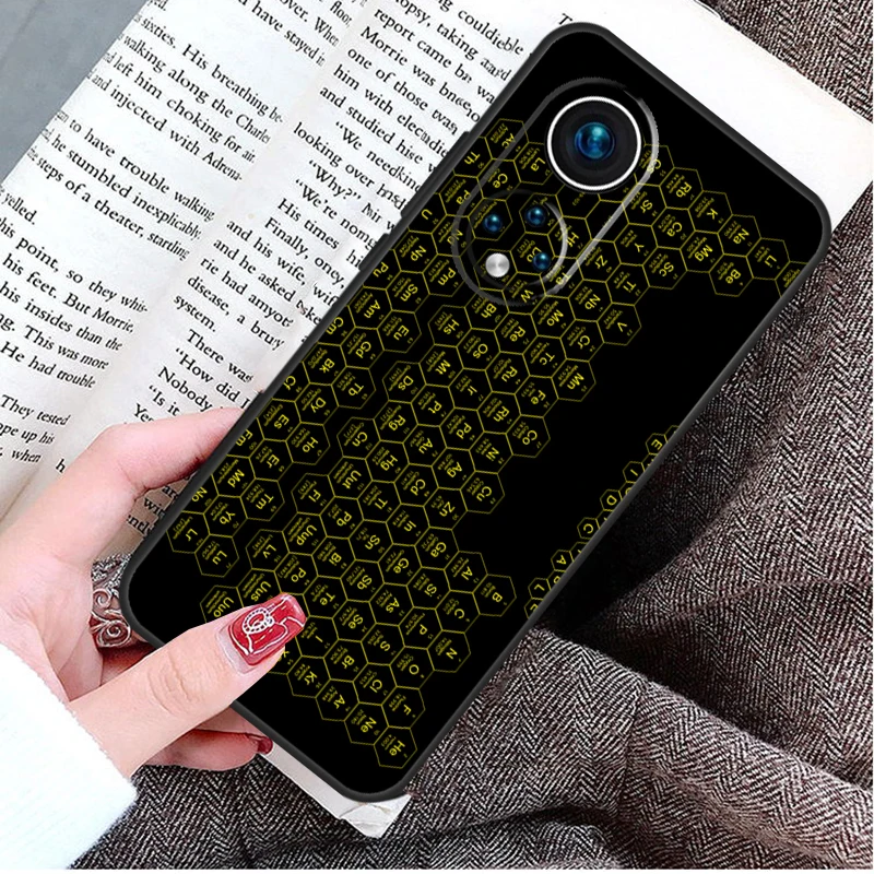 Periodic Table Of Elements Case For Honor Magic 5 Lite 6 Pro 50 70 90 Honor X8b X9b X6 X7 X8 X9 X6a X7a X8a X9a Cover image 4