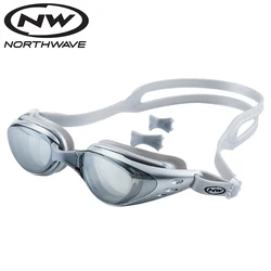 Lunettes de natation professionnelles pour hommes et femmes, anti-buée, UV, placage réglable, étanche, silicone, lunettes pour adultes, tout neuf