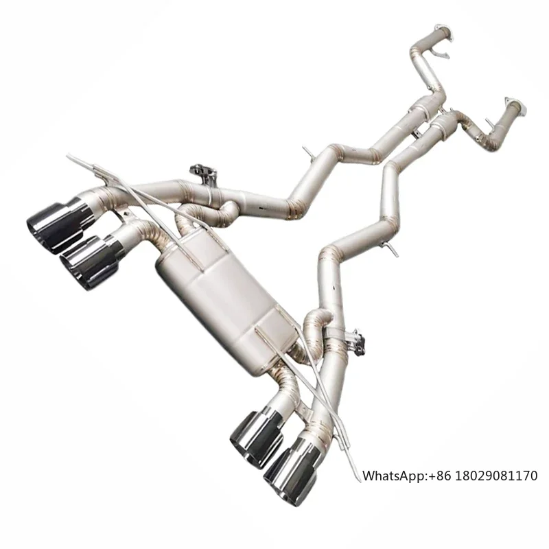 

Customized SUS 304 Valvetronic Exhaust For Bmw M3 G80 M4 G82 S58 3.0t Valved Muffler Remote Control Catback System