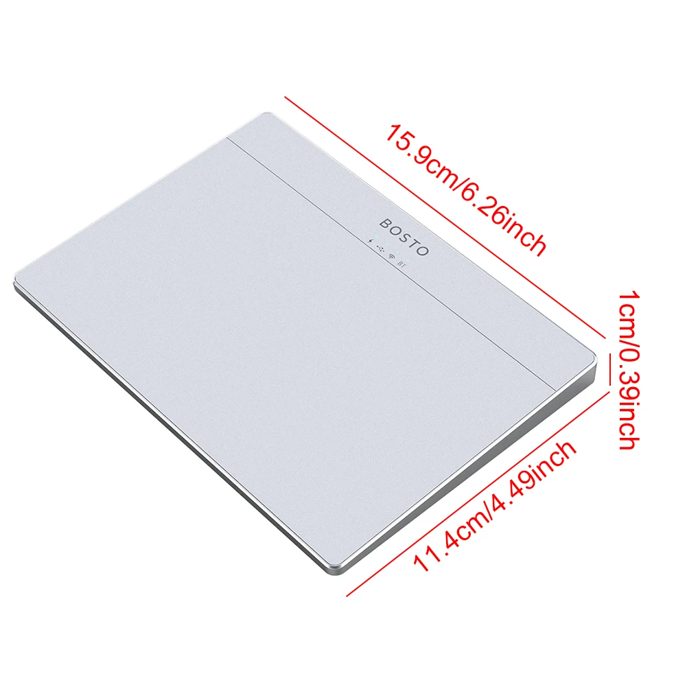 Touchpad USB Mouse Touchpad wireless multi-gestione Type-C Trackpad di precisione cablato ricaricabile per computer notebook PC portatile