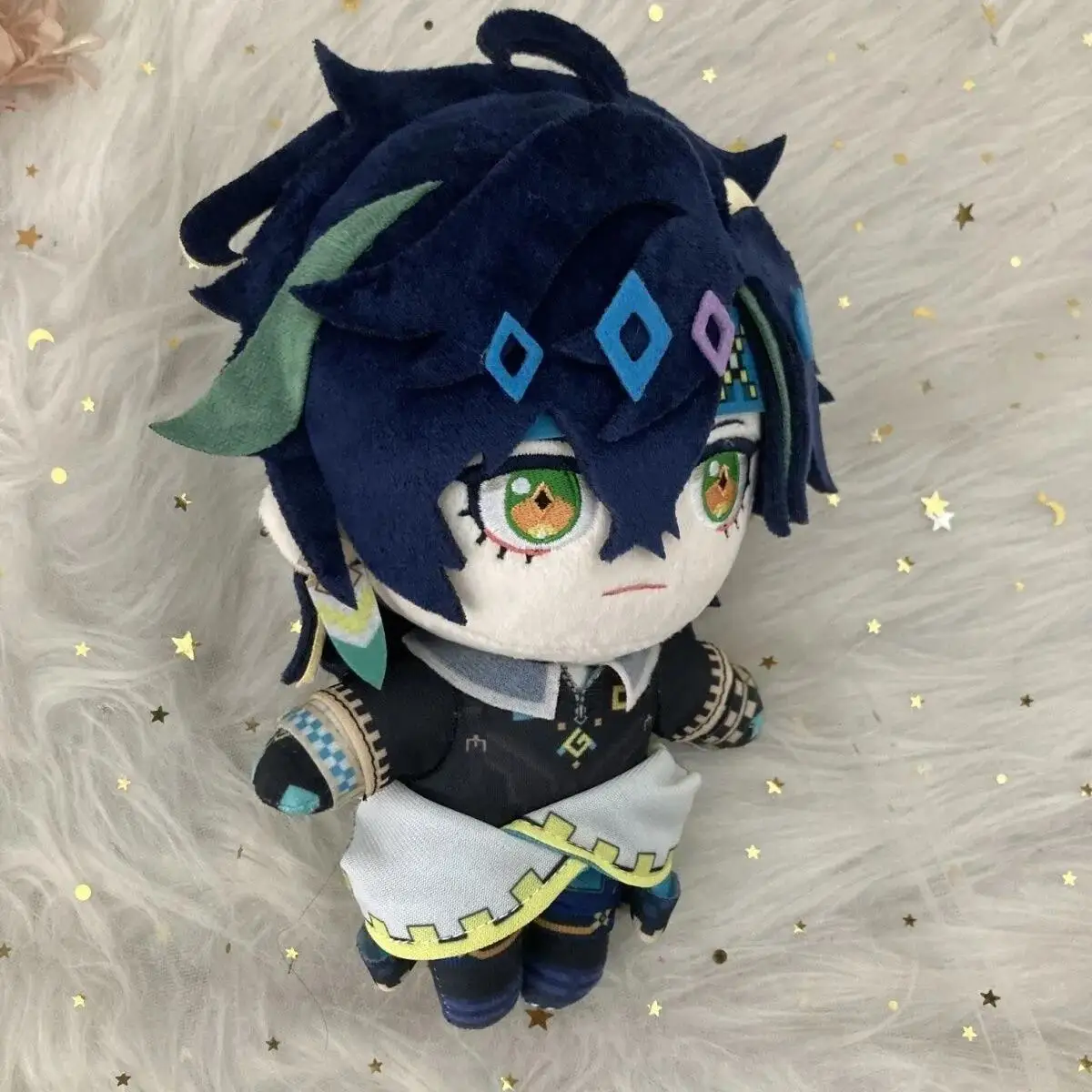 ゲンシンインパクトキニッチぬいぐるみ、かわいいアニメのおもちゃ、柔らかいぬいぐるみ枕、クリスマスと誕生日のギフト、20cm