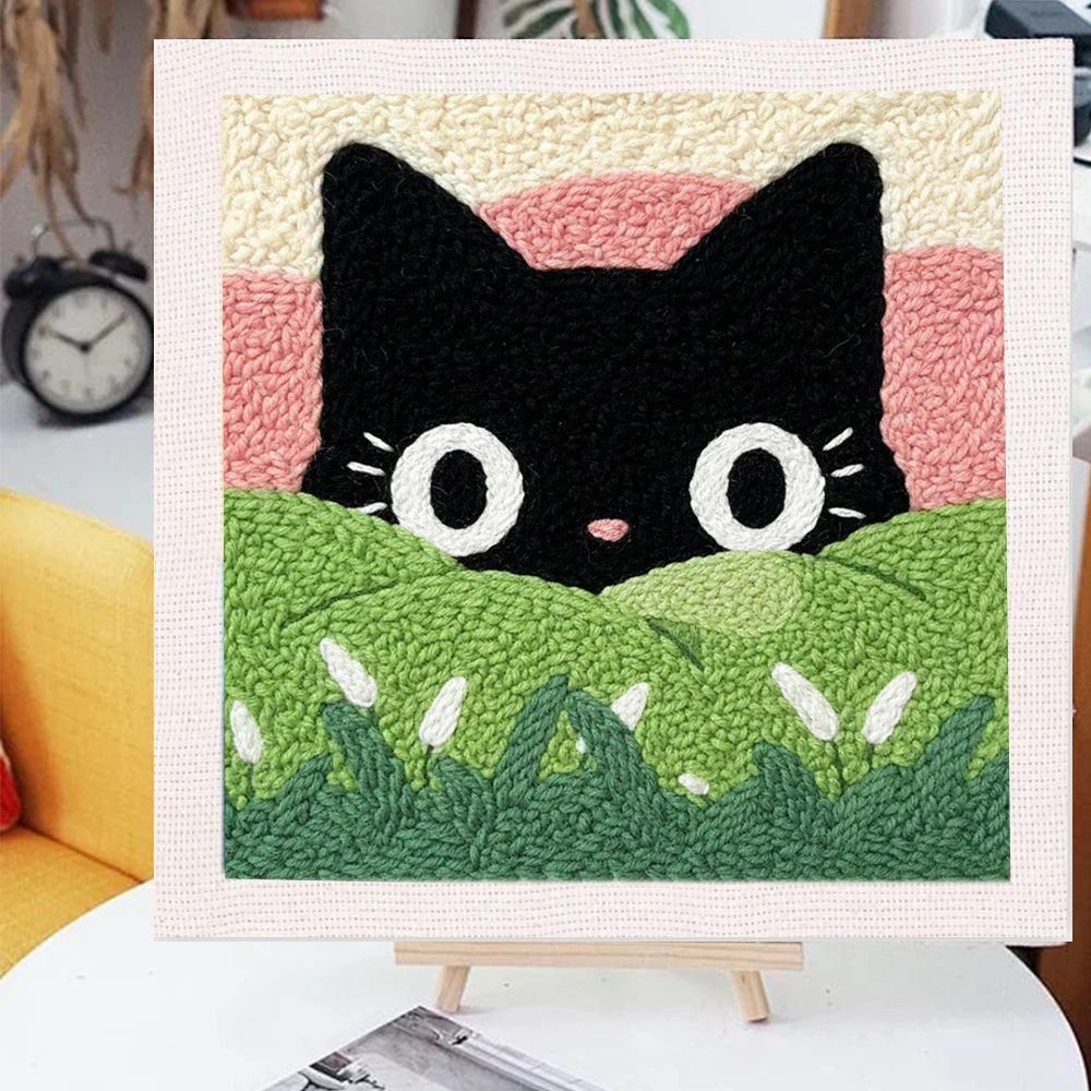 ชุดปักผ้าลายแมวดำด้วยเข็มปัก ง - Art Craft Easy With Paper บทวิจารณ์และราคา