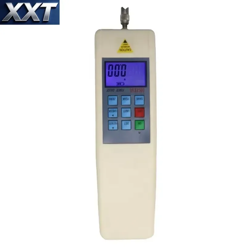 XXT HF-500 Portable Dynamometer Digital Push Pull Gauge With RS232 Digital Force Meter Economic Force Gauge