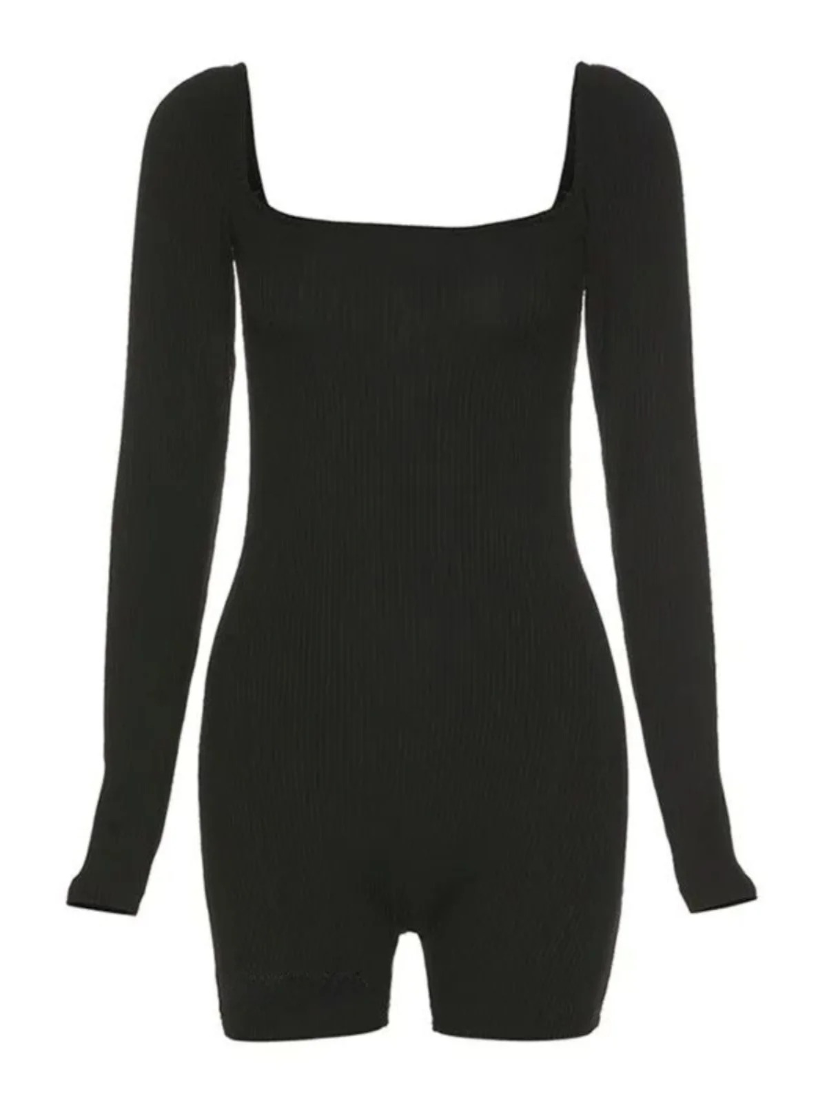 بدلة قفز طويلة بقصة ضيقة للنساء، سراويل كاجوال عالية الخصر للشارع، مجموعة خريف أنيقة للسيدات