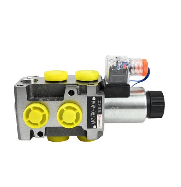 

Hydraulic Solenoid Diverter Selector Valve 6/2" 50L/Min 13GPM 12V/24V DVS6