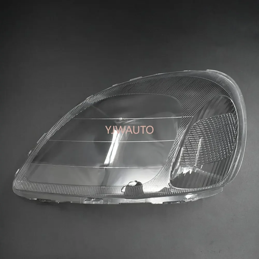 For Toyota Yaris 1999 2000 2001 2002 Car Headlight Headlamp Lens Replacement Front Lampshade Cover Auto Shell Glass