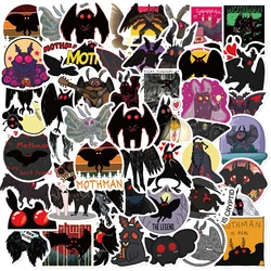 50PCS Cute Cartoon Mothman Stickers For DIY Luggage Laptop Skateboard Motorcycle Bicycle Decals Graffiti Stickers Toys