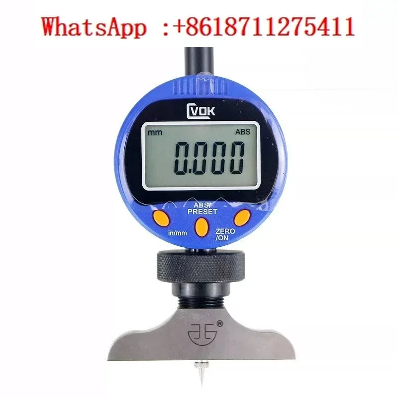 Digital depth gauge gauge 0-12.7 electronic dial gauge accuracy 0.001mm depth micrometer