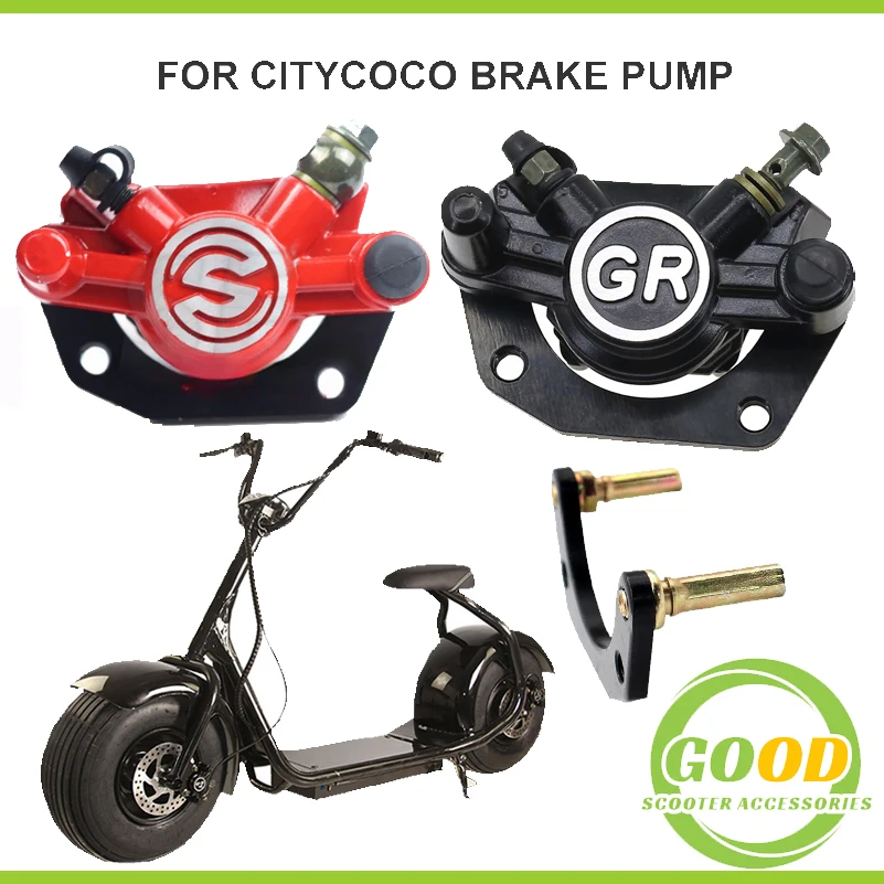 Brake Caliper Below Brake Pump With Brake Pad For Citycoco X5 X7 X10 Electric Scooter Tricycle Brake Parts