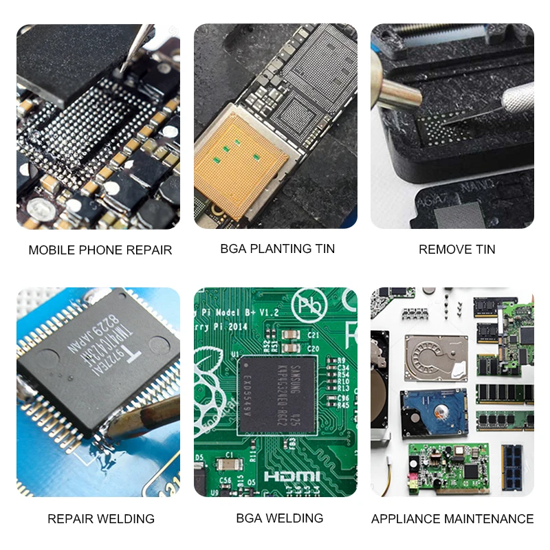 KELLYSHUN NC-559-ASM 플럭스 납땜용, SMD BGA PCB IC LED 수리 용접 도구, 무세정 납땜 페이스트 송진, 10cc