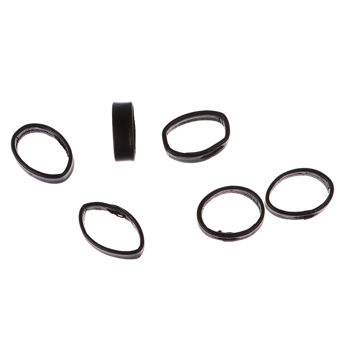 

6Pcs 18mm Strap Rings Durable Watch Band Accessories Soft Environmental Wristband Loops Strap Loop