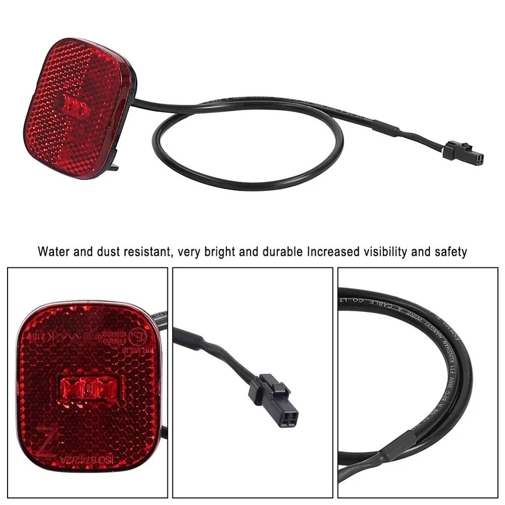 

Задний стоп-сигнал электрического скутера для Segway для ZT3 Pro с ярким светодиодом и водонепроницаемым корпусом из АБС-пластика