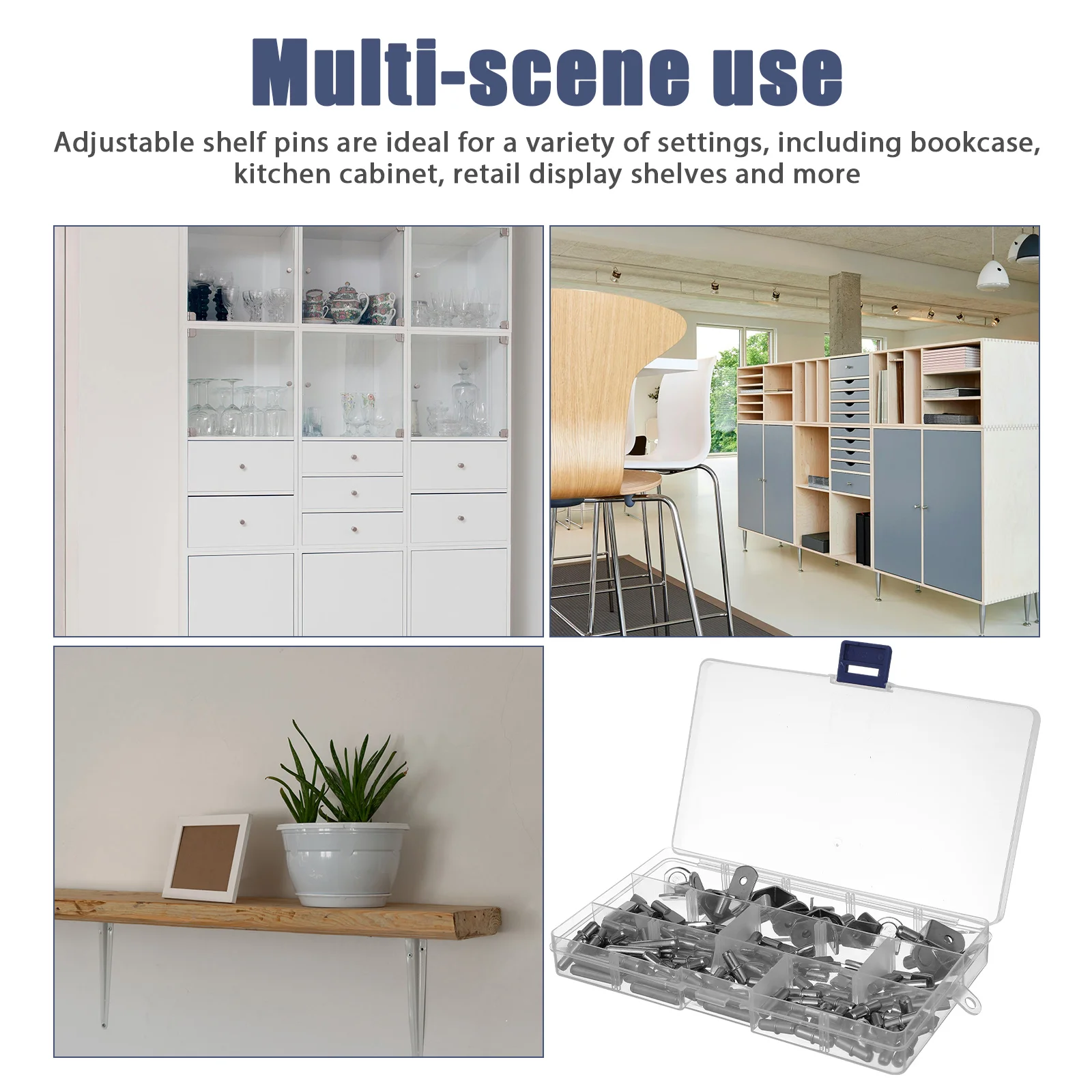 120 Stuks Metalen Plank Pinnen Zware Ondersteuning Pins Voor Glazen Planken Kasten Boekenkasten Verstelbare Plank Beugels