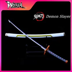 Demon Slayer Sword The Hashira Kochou Shinobu Nichirin Blade Anime Peripheral Katana Keychain Weapon Model Toy Christmas Gift