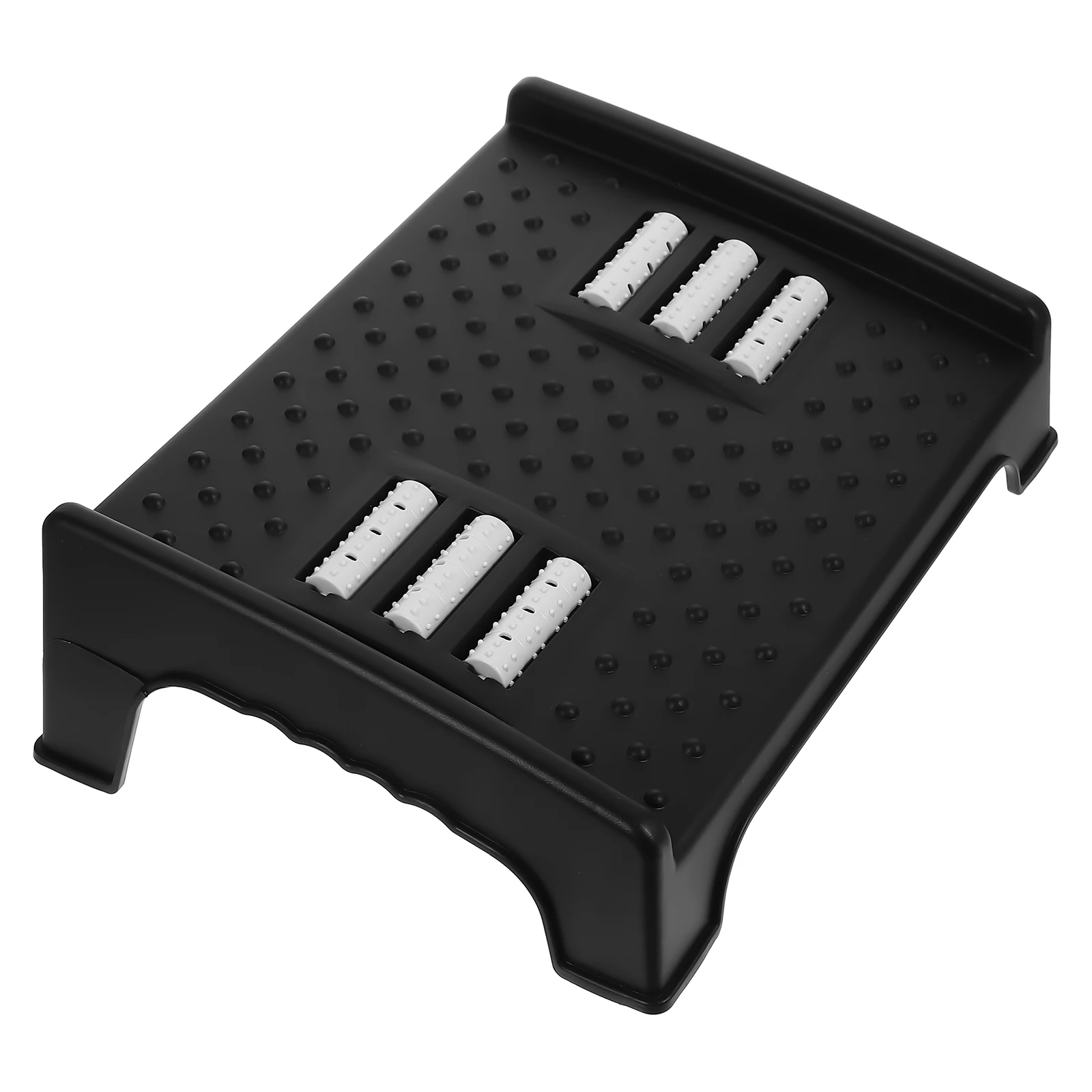 

Ergonomic Footrest Stool Under Desk Feet Stand Small Stool for Adults Under Desk Footrest Plastic Sloping Design