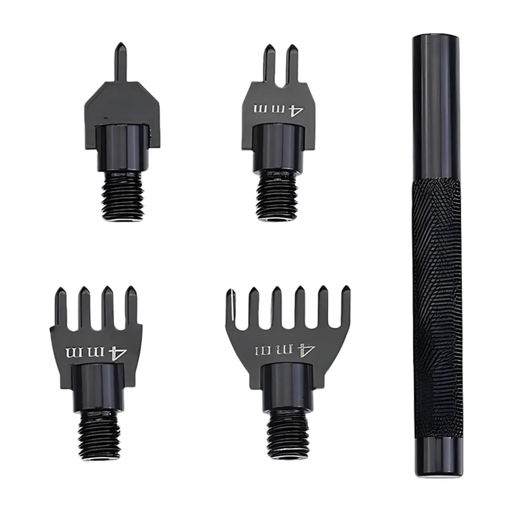 

1 Set Interchangeable Tool For Diy Craft Stitching Portable Hole Punch Set Accurate Positioning Cut Chisel Craft