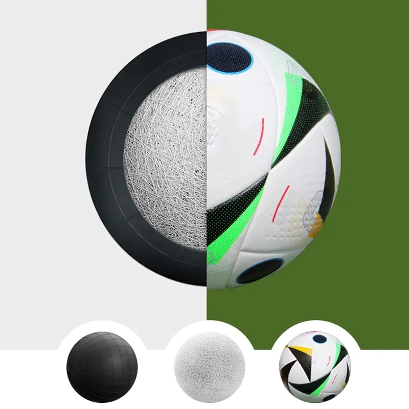2024 고품질 크기 5 축구 공 공식 PU 원활한 클래식 마모 방지 야외 리그 스포츠 축구 훈련 경기