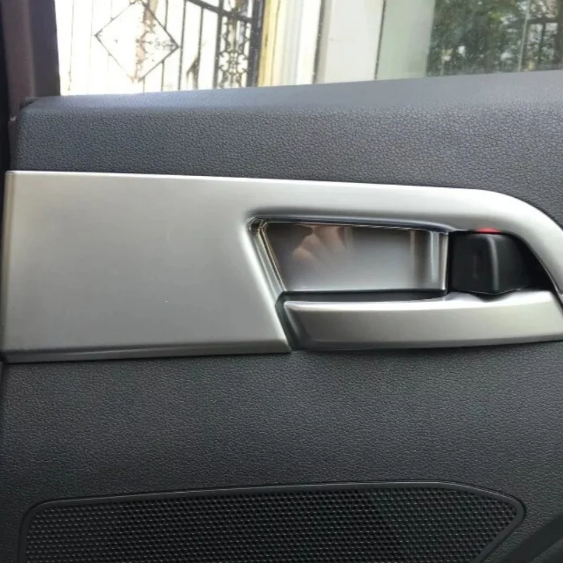 

ABS Automotive glass switch inner door bowl frame cover decorative automotive interior accessories fit Hyundai Elantra 2016-2020