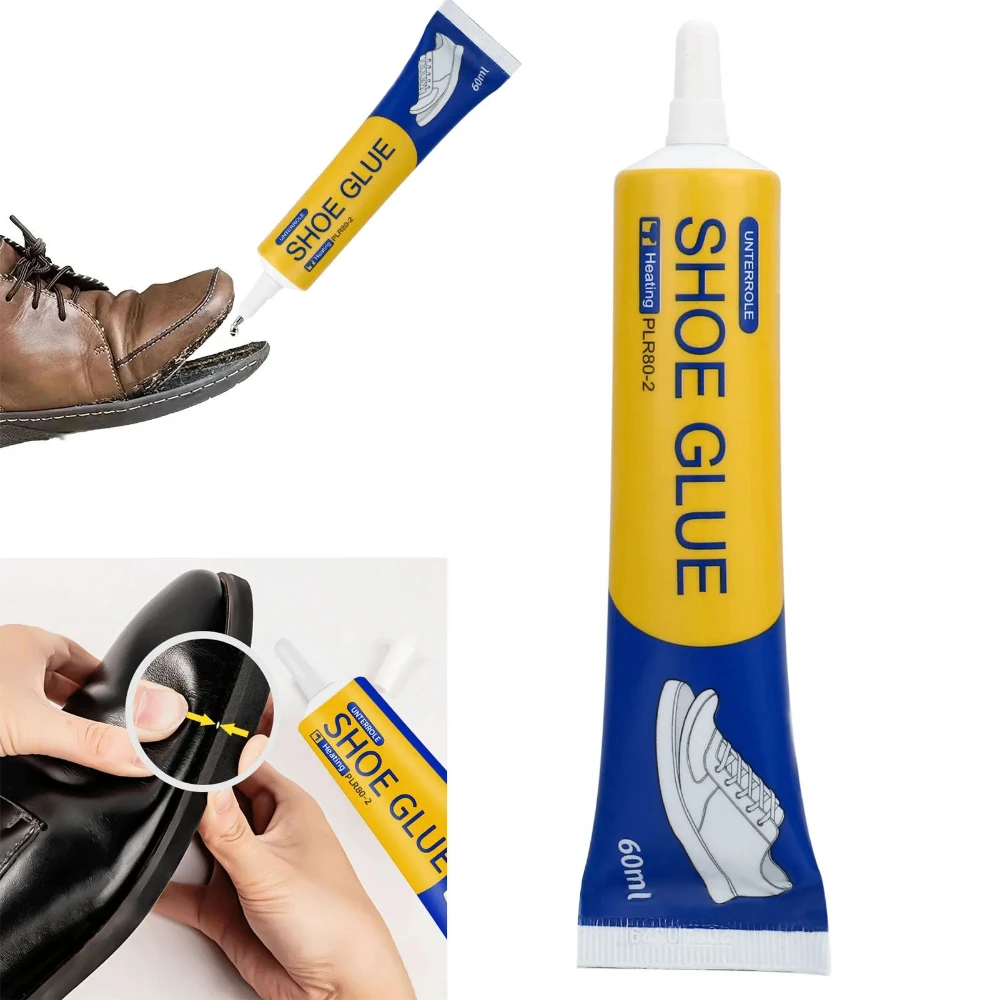 Strong Universal Shoe Repair Adhesive 60ml Waterproof Glue For Sneakers Leather Boots Quick Repair 1/2/3Pcs