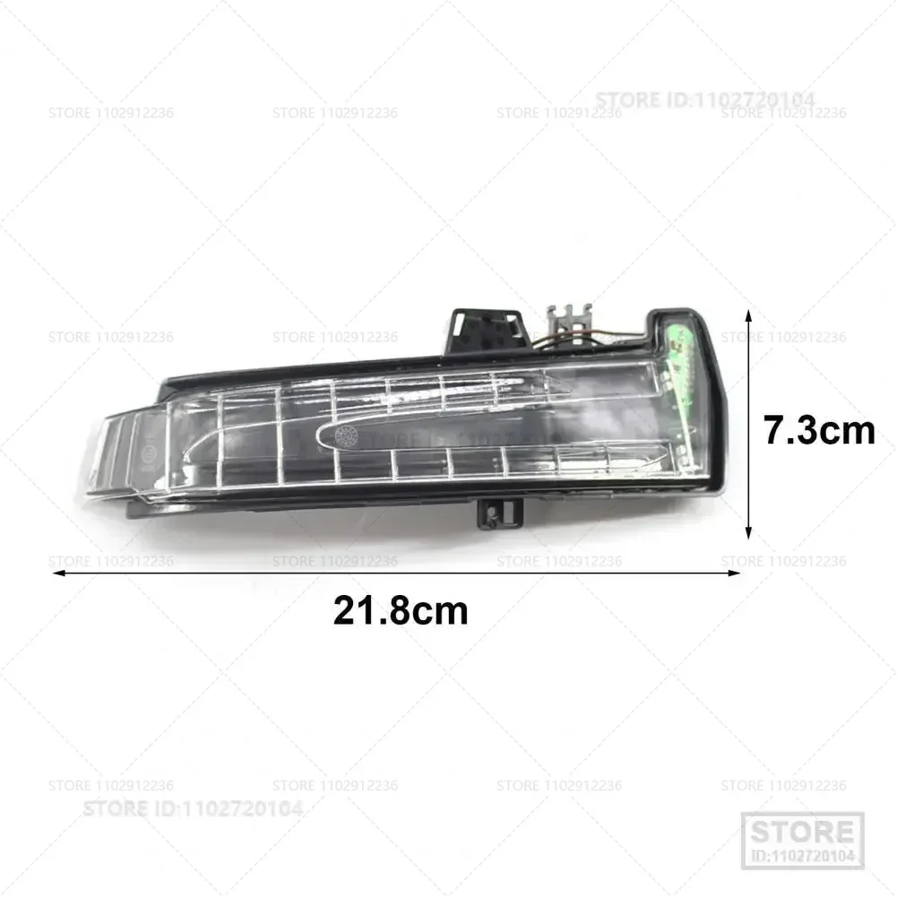 For 2007-2018 Mercedes-Benz W176 W204 W212 W218 W221 W246 C117 X156 X204 Side Mirror Turn Signal Light 2129067401 2129067501