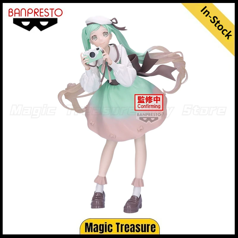 

В наличии: Оригинальные фигурки BANPRESTO Hatsune Miku Holiday Memories, игрушки, подарки
