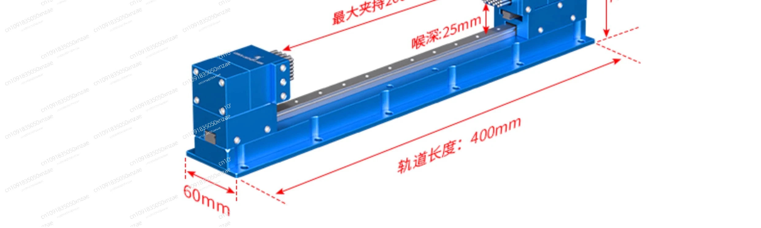 

Guide rail clamping module fixed jaw three-coordinate detection and positioning flexible tooling fixture marking machine