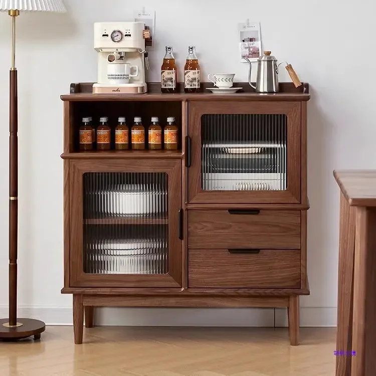 Storage restaurant storage small apartment living room display tea cabinet