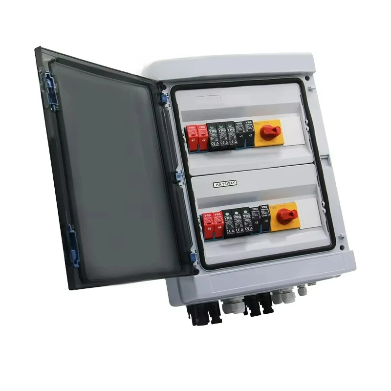 4 in 2 Out String Box Solar Pv Combiner Box for Solar Panel Mounting