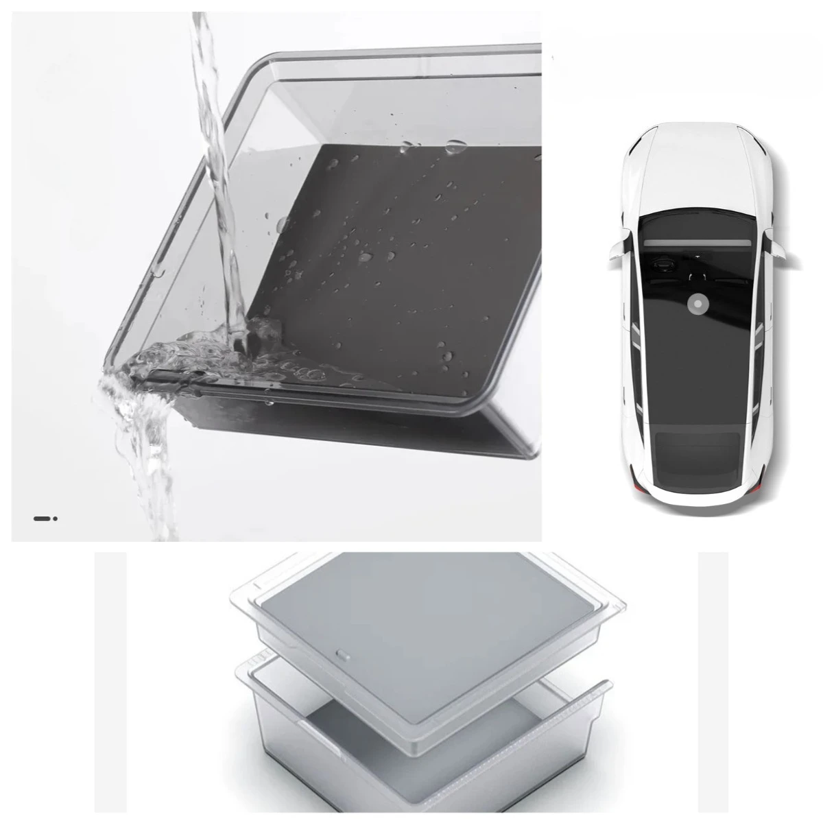 

Для Tesla Model Y YL Juniper 2025: Органайзер-лоток для центральной консоли, ящик для хранения, подлокотник, многофункциональный органайзер, аксессуары для интерьера автомобиля